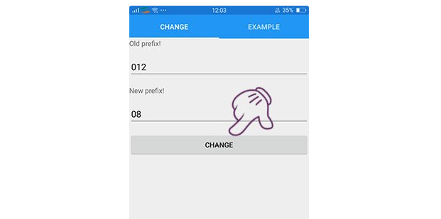 Chuyển thuê bao 11 số về 10 số trong danh bạ điện thoại Android bằng Edit Prefix Number