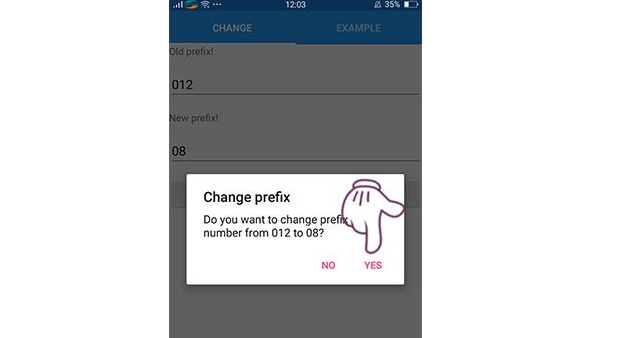 Chuyển thuê bao 11 số về 10 số trong danh bạ điện thoại Android bằng Edit Prefix Number
