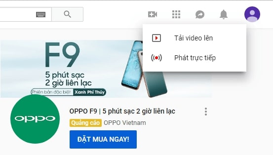 Cách Tải Video Lên Youtube bằng máy tính