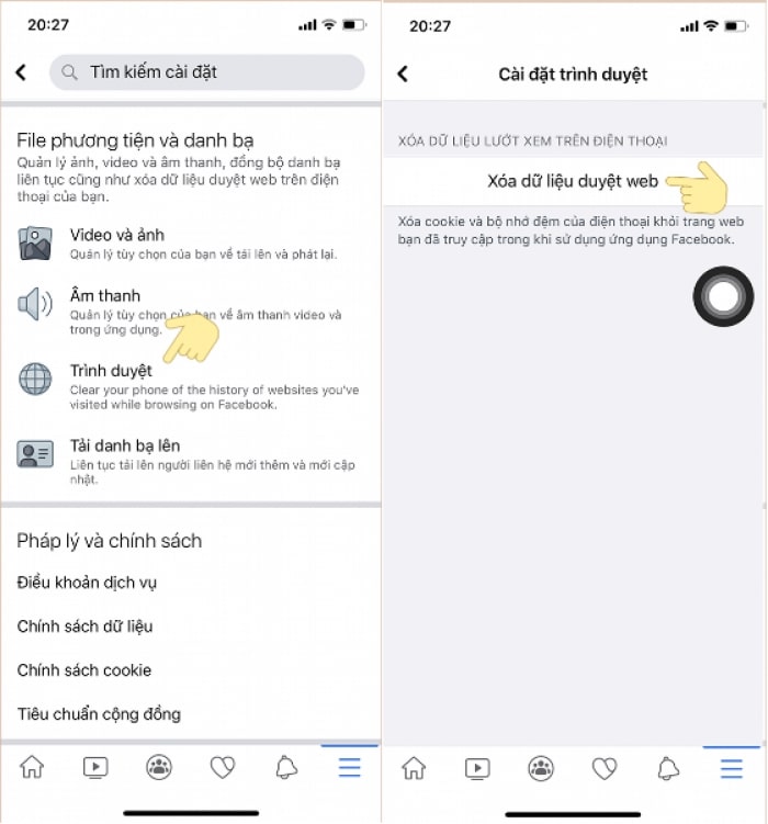 Cách khắc phục lỗi không load được bảng tin Facebook trên iPhone