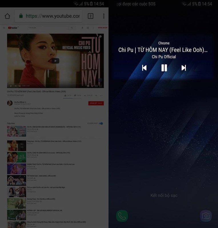 cách nghe nhạc YouTube không cần mở màn hình trên Android