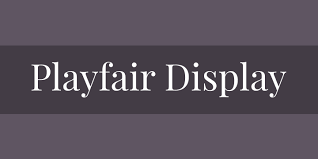 Playfair Display