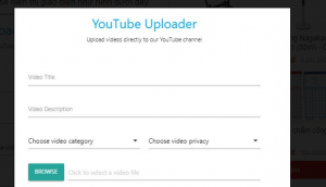 Hướng dẫn tạo trang upload video YouTube
