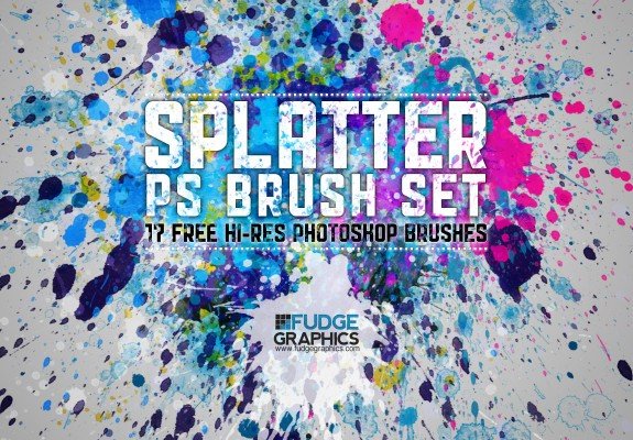 Bộ brush Splatter