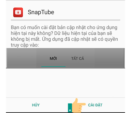 Cách tải SnapTube