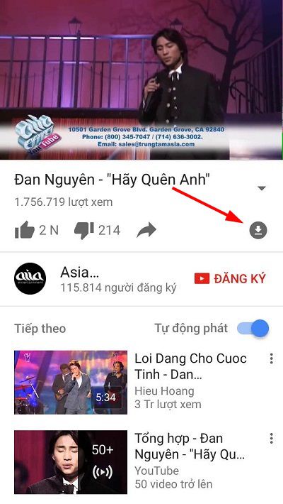 Cách tải video, xem video ngoại tuyến trên Youtube