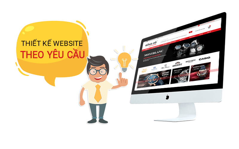 thiết kế website theo yêu cầu