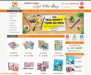 thiết kế website tâm phát