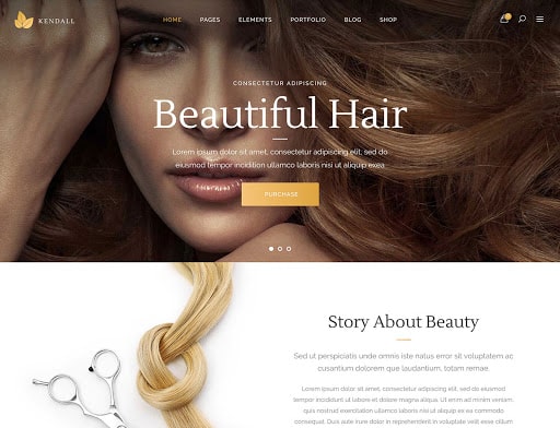Thiết kế Website chuyên tóc - hair salon chuyên nghiệp
