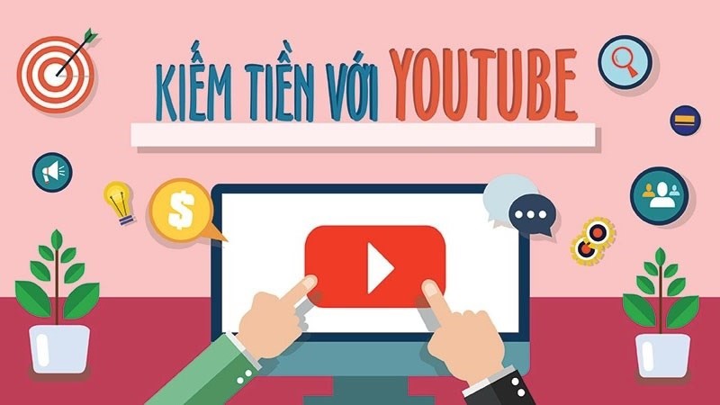 kiếm tiền với youtube