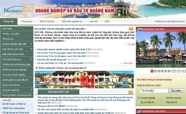 thiết kế website cổng thông tin