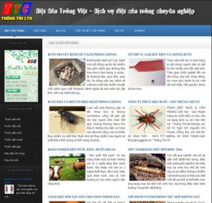 thiết kế website thuốc diệt côn trùng