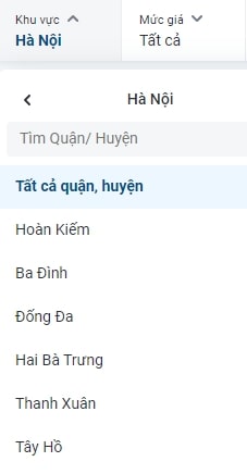 Thiết kế web cho thuê văn phòng