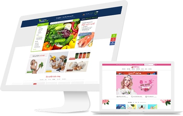 thiết kế website sản phẩm