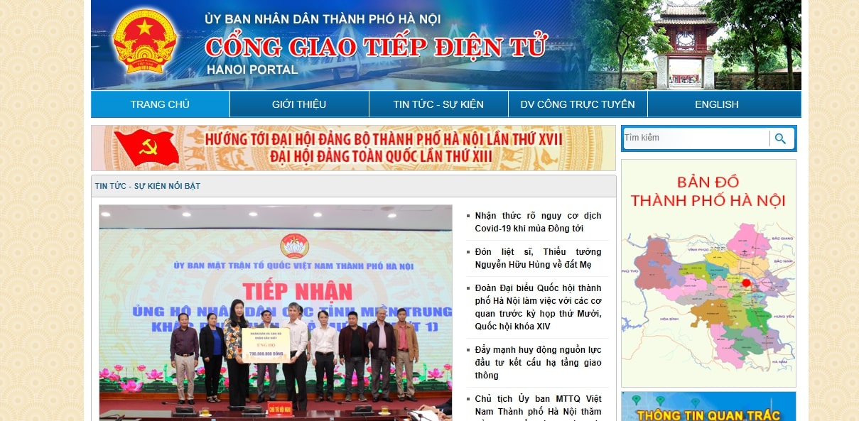 website nhà nước