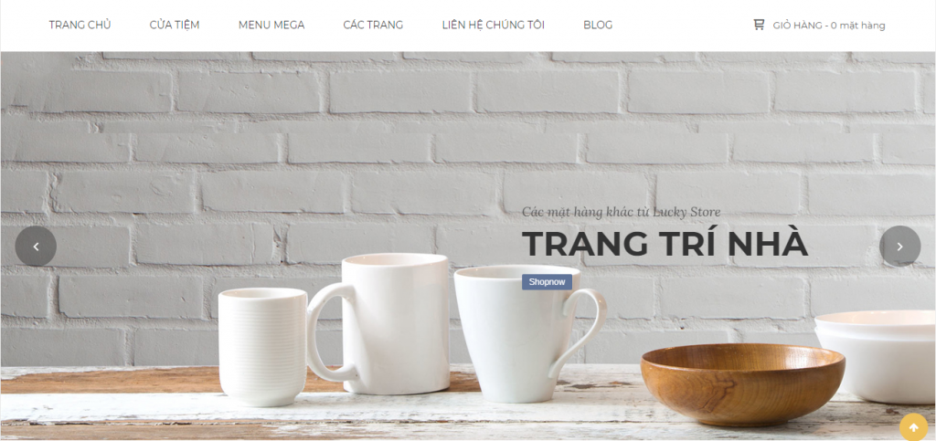 Thiết kế website trang trí nội thất nhà