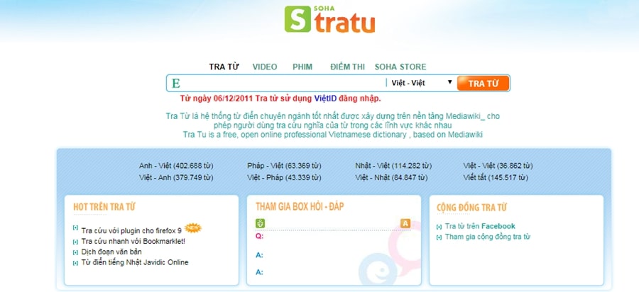 từ điển online