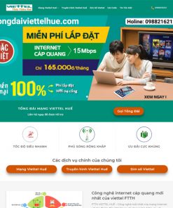 thiết kế website lắp đặt mạng