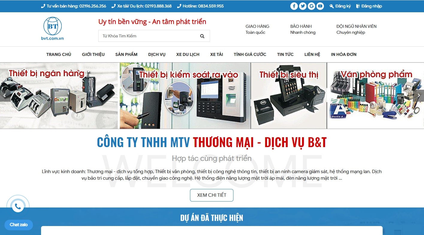 thiết kế website tại long an