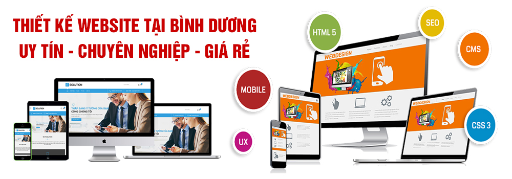 thiết kế website tại bình dương