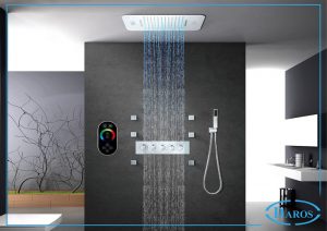 Sen tắm đứng âm tường giúp việc vệ sinh dễ dàng hơn và giúp tiết kiệm nước