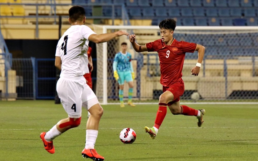 U23 Việt Nam nhận thất bại 4-5 trước U23 Kyrgyzstan