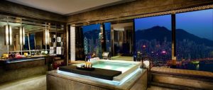 Phòng tắm Ritz Carlton tại Hong Kong cũng thuộc top những phòng tắm sang trọng nhất thế giới 