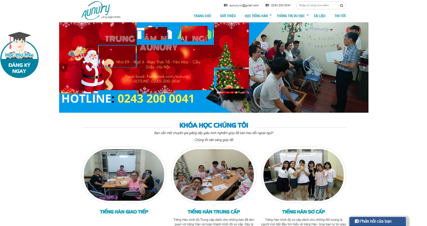Thiết kế website giáo dục, đào tạo, tuyển sinh