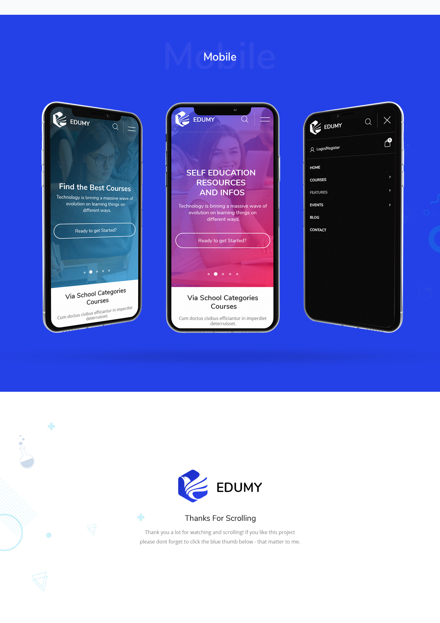 Edumy - LMS Online Education Course & School HTML Template - 7